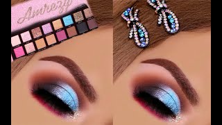 NEW ABH AMREZY PALETTE TUTORIAL  ANASTASIA BEVERLY HILLS [upl. by Imer]