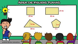 Área de FIGURAS PLANAS [upl. by Esilrahc]