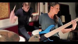 Baard Kolstad  Rendezvous Point drums and bass playthrough  Digital Waste [upl. by Garlinda]