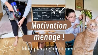 MOTIVATION MENAGE Planning de nettoyage [upl. by Erving284]