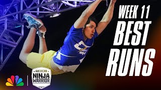 Top 7 Most Epic Stage 1 Runs  American Ninja Warrior  NBC [upl. by Cardwell279]