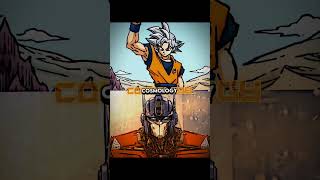 Fixing old caps 1  Optimus PrimeIDW VS Goku  The wolf shortseditcomicsdebateyellow [upl. by Yennaiv]