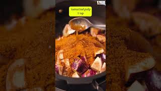 brinjal rice recipe  South Indian style brinjal rice 30secondrecipe recipe [upl. by Nytnerb]