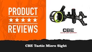 CBE Tactic Micro Bow Sight Review [upl. by Latoya]