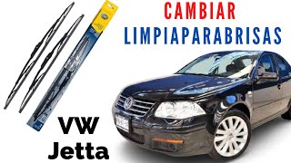 ✅ Como CAMBIAR Limpiaparabrisas HELLA 1921 a VW Jetta Clásico [upl. by Meek852]