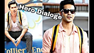 Varun Dhawan  Dialogue  Main Tera Hero [upl. by Irallih756]