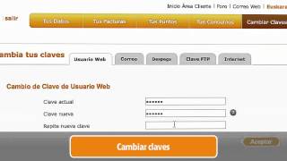 Euskaltel Área Cliente  Cómo funciona [upl. by Enia]