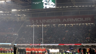 Tributes to Joost Van Der Westhuizen at all Round Two matches  RBS 6 Nations [upl. by Aidin]