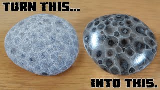 How to Tumble Petoskey Stones [upl. by Efar774]