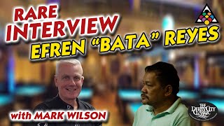 RARE EFREN quotBATAquot REYES INTERVIEW with Mark Wilson at the 2020 Derby City Classic [upl. by Artinahs]