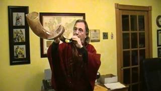 4  Four Traditoinal Jewish Shofar Calls or Blasts [upl. by Haeel]