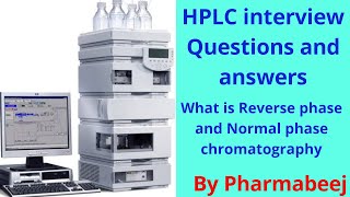 HPLC interview Question and Answer  HPLC QampA  Pharmabeej [upl. by Bikales377]