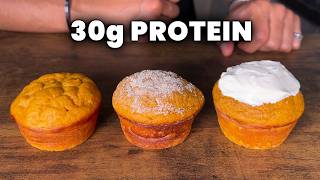 These Protein Muffins Are My Favorite Snack 3 Ways [upl. by Hidie]