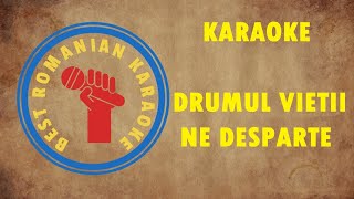 KARAOKE Drumul vietii ne desparte Andra Versuri Negativ [upl. by Eita]