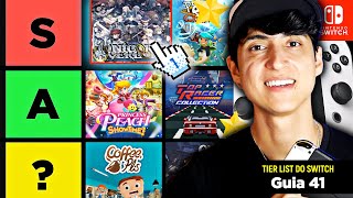 Super Guia Rankeando 28 Jogos Novos do Switch Quais valem a pena  Tier List Guia 41  Março 2024 [upl. by Ahcsatan460]