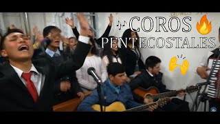 COROS PENTECOSTALES 🔥🙌🏻🎶  MEDIA VIGILIA VILLA BELÉN [upl. by Tterrej612]