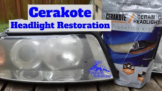 Cerakote Headlight Restoration  Home Run or Hype [upl. by Nitsirt]