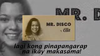 mr disco remix with i swing mo ako with lyrrics by missing you [upl. by Zusman]