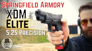 Springfield Armory XDM Elite 525 An iron sighted competition gun [upl. by Zannini916]