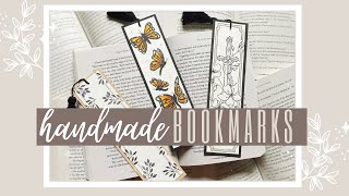 DIY Bookmarks  Handmade Bookmark  Book Inspired Bookmarks  Simple DIY Bookmark [upl. by Namso608]