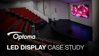 Impressive new Optoma LED display for Eurometropolitan eCampus [upl. by Aleakim]