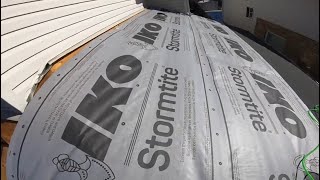 How To Install Roofing Underlayment Shingling [upl. by Lenahs46]