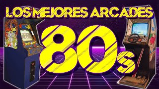 Los 20 mejores juegos de MÁQUINAS ARCADE de los 80s 19811990 MAME [upl. by Nodnnarb]