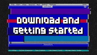 Mastering QBasic 1  Download and Getting Started  Creating Your First Program  Science Era [upl. by Izzy]