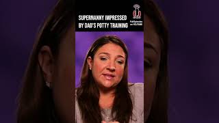 Supernanny impressed by dads potty training 🤔 supernanny jofrost childcare family [upl. by Berta]