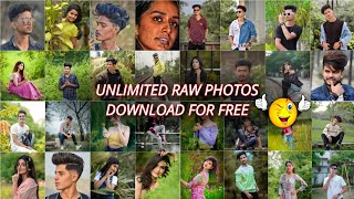 Photo editing ka liye raw photos download kaise kare  how to download raw photos for editing [upl. by Ahsenid]