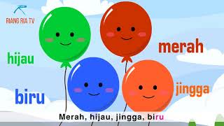 Lagu kanak kanak Best quotMengenal Warnaquot Colors Song in Bahasa Malaysia [upl. by Nerraf858]