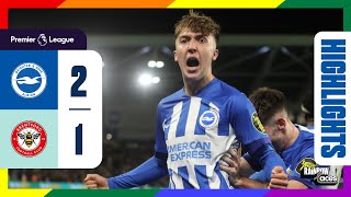 PL Highlights Brighton 2 Brentford 1 [upl. by Dyann]