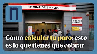 💥💰 Cómo CALCULAR TU PARO en 2024 💶  Guía completa FÁCIL [upl. by Andrej416]