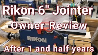 Rikon 6quot Jointer Owner Review [upl. by Naihr]