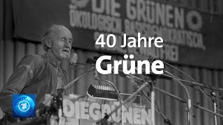 Festakt in Berlin Grüne feiern 40jähriges Bestehen [upl. by Massie]