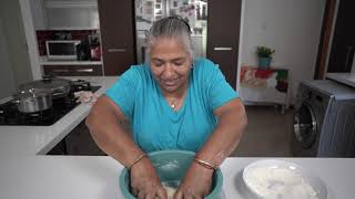 Making rustic soft Mealie Meal rotis [upl. by Townsend795]