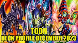 TOON DECK PROFILE DECEMBER 2023 YUGIOH [upl. by Jesselyn]