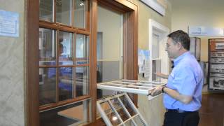 How to Tilt in Your Double Hung Window for Easy Cleaning  Weather Tight Corp [upl. by Assilram]