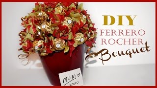 Ferrero Rocher Bouquet  Mothers Day Gift  Easy Inexpensive Beautiful WOW [upl. by Sissie]