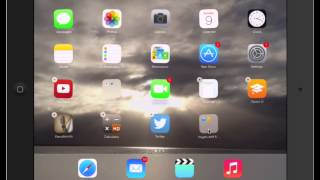 How To Create Folders On Your iPad [upl. by Aleuqahs]