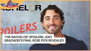 The Bachelor Spoilers Joey Graziadeis Final Rose Pick Revealed [upl. by Palumbo]