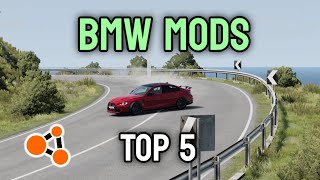 TOP 5 MODERN BMW MODS  BeamNG [upl. by Flatto]