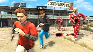 We Went To The CLOWN MOTEL In GTA 5 RP Bad Idea [upl. by Enineg204]