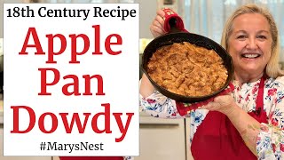 Old Fashioned Apple Pandowdy Recipe [upl. by Laddy537]