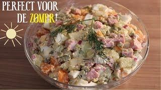 Heerlijke Russische Salade Olivier Recept [upl. by Yolanda422]