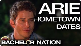 Arie Gets Grilled On Hometown Dates  The Bachelor US [upl. by Lavona]