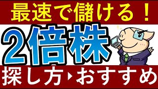 最速で儲かる２倍株の探し方・会社員におすすめ！銘柄選びのコツ [upl. by Adnak]