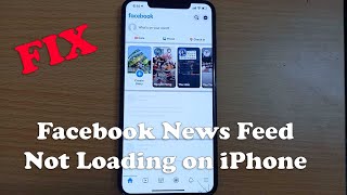 SOLVED Facebook news feed not loading on iPhoneiPad in iOS 14 [upl. by Adrienne]