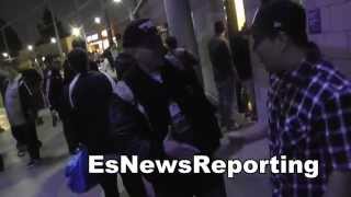 funny drunk boxing fan meets elie seckbach  EsNews [upl. by Haymo]