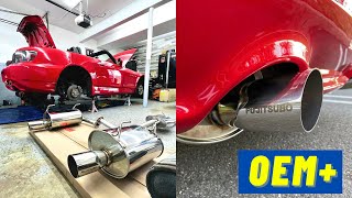 Best S2000 Exhaust  Fujitsubo Legalis R Exhaust  OEM Sound [upl. by Mirth]